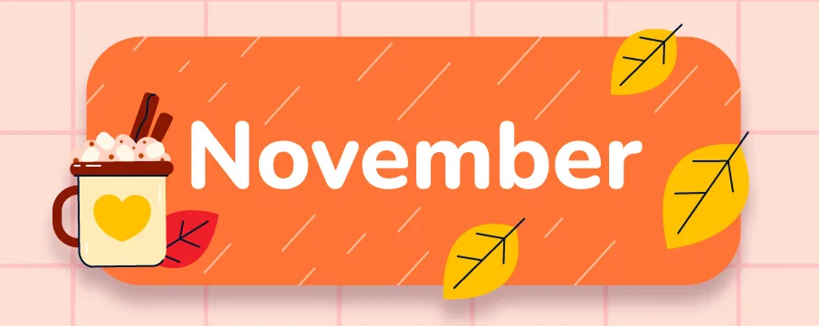 11월 제철 식재료