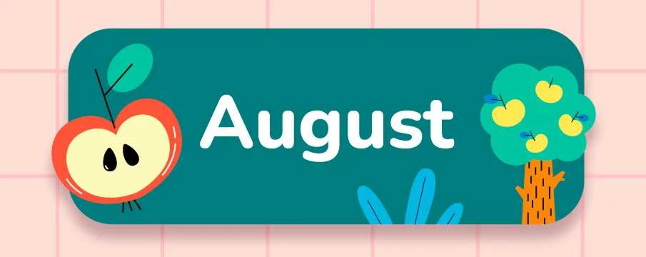 8월 제철 식재료